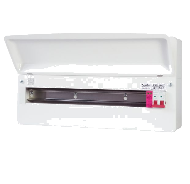 Fusebox 21 WAY (100A Main Switch) SPD T2