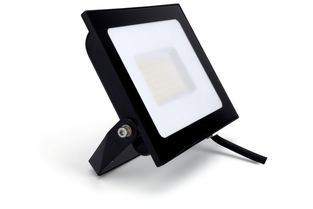 INTEGRAL LED 50W FLOODLIGHT 4000K BLACK