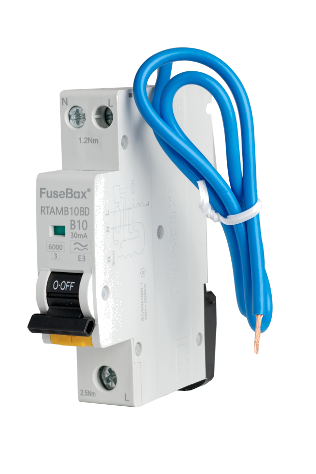 10A BI-DIRECTIONAL MINI RCBO 6kA 1P+N