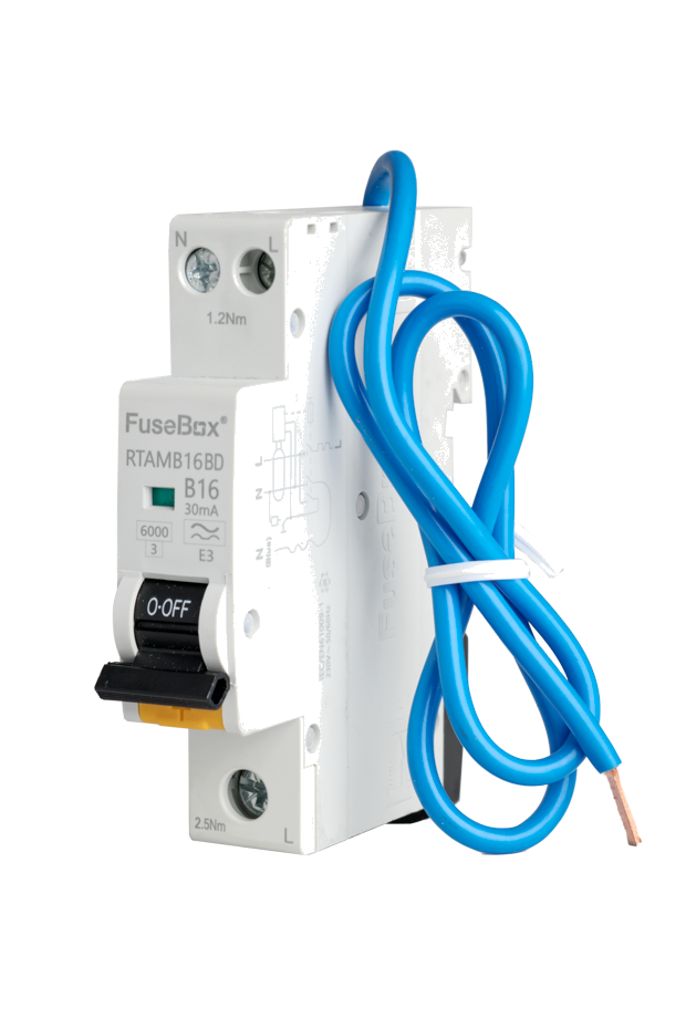 16A BI-DIRECTIONAL MINI RCBO 6kA 1P+N