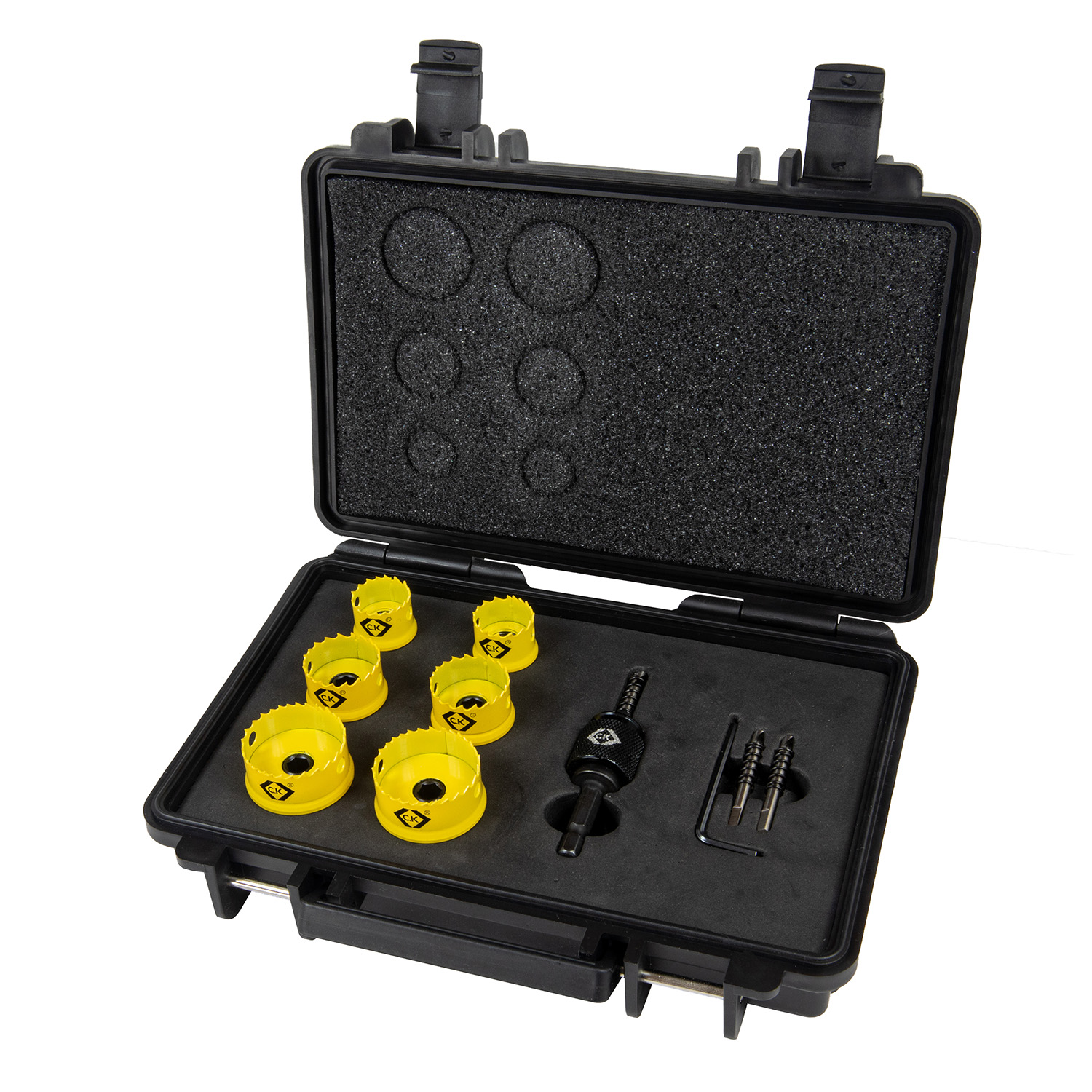 C.K Vorteck Pro Cobalt QC Sheet Steel Hole Saw Set