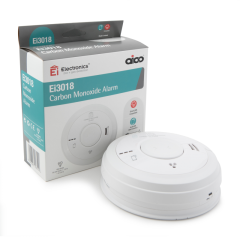 Aico Carbon Monoxide (CO) Alarm. 230V with 10 Year Rechargeable Lithium Back-up. AudioLINK. SmartLINK upgradeable